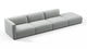 Bond - Bond - Bond Outdoor Sectional, Large Open End, Right, Dove Grey Performance Weave - Image 3