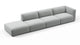 Bond - Bond - Bond Outdoor Sectional, Large Open End, Left, Dove Grey Performance Weave - Image 3