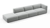 Bond - Bond - Bond Outdoor Sectional, Large Open End, Left, Dove Grey Performance Weave - Image 3