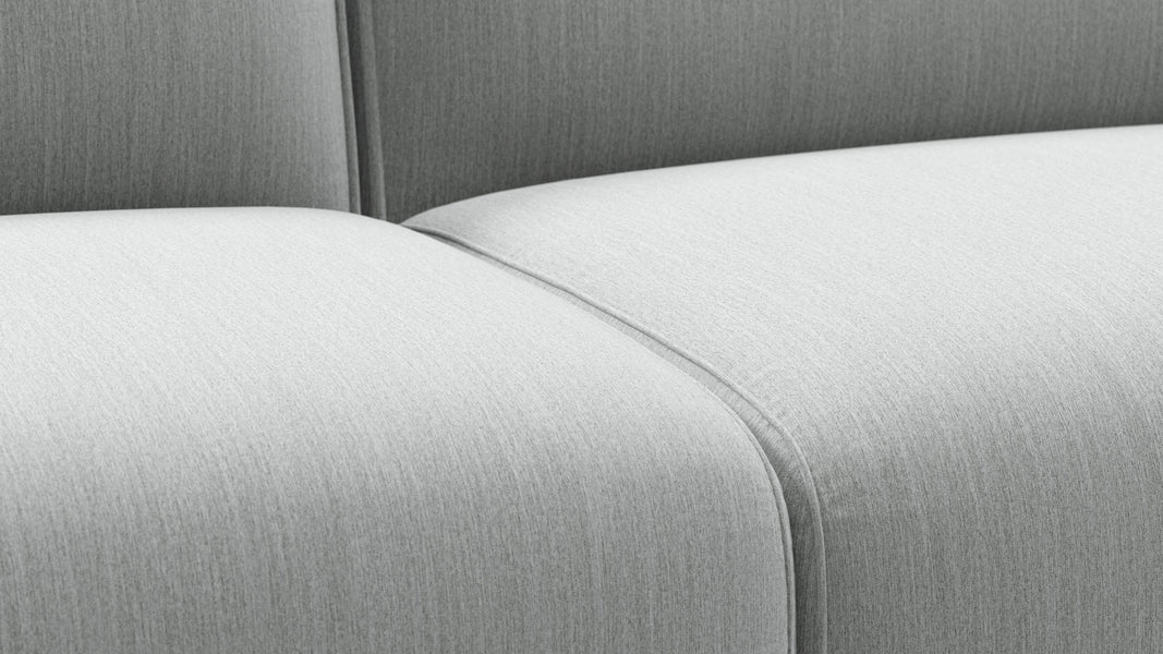 BindungBond - Bond Outdoor Two Seater Sofa, Dove Grey Performance Weave