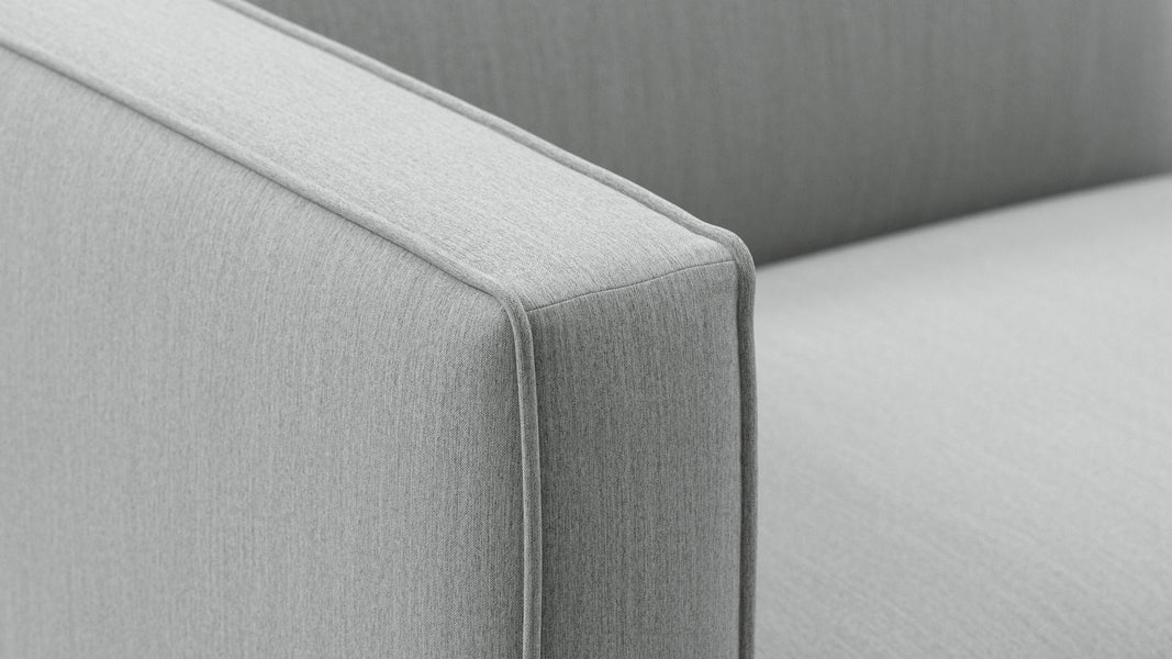 BindungBond - Bond Outdoor Two Seater Sofa, Dove Grey Performance Weave