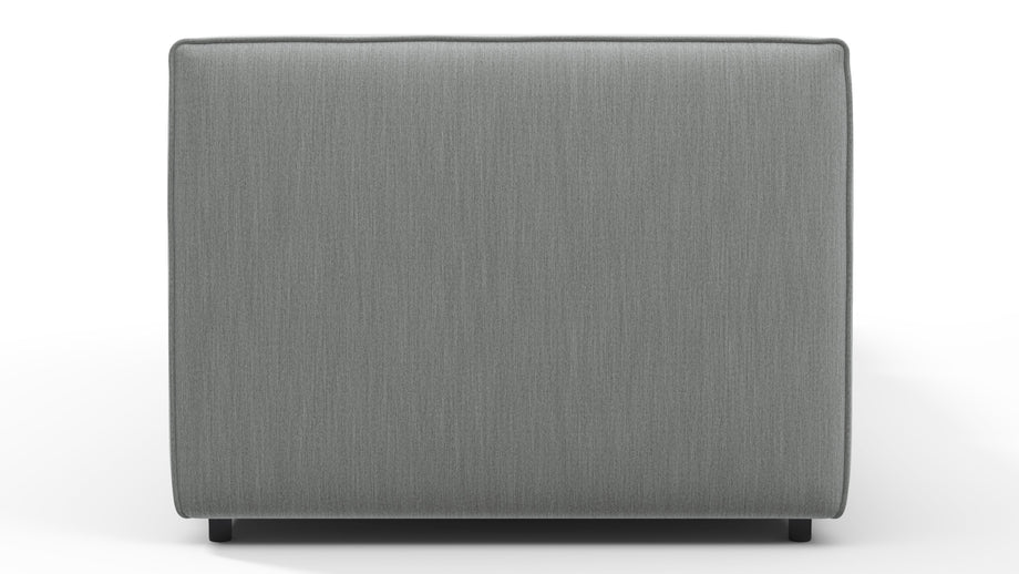 BindungBond - Bond Outdoor Two Seater Sofa, Dove Grey Performance Weave