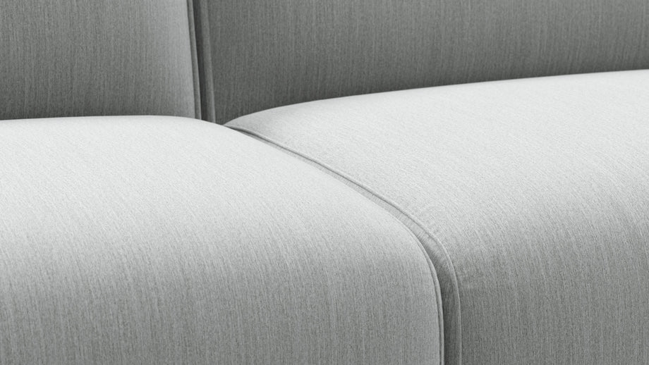 BondBond - Bond Outdoor Three Seater Sofa, Dove Grey Performance Weave