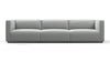 Bond - Bond - Bond Outdoor Three Seater Sofa, Dove Grey Performance Weave - Image 1