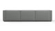 Bond - Bond - Bond Outdoor Three Seater Sofa, Dove Grey Performance Weave - Image 5