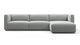 Bond - Bond - Bond Outdoor Sectional, Right Chaise, Dove Grey Performance Weave - Image 1