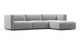 Bond - Bond - Bond Outdoor Sectional, Right Chaise, Dove Grey Performance Weave - Image 2