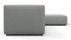 Bond - Bond - Bond Outdoor Sectional, Right Chaise, Dove Grey Performance Weave - Image 4