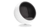 Ball - Graphite Wool and White - Image 2