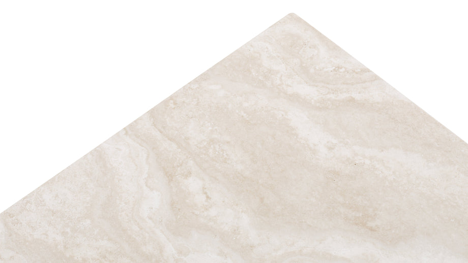 MassimoMassimo - Massimo Side Table, White Travertine
