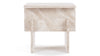 Massimo - Massimo - Massimo Side Table, White Travertine - Image 4