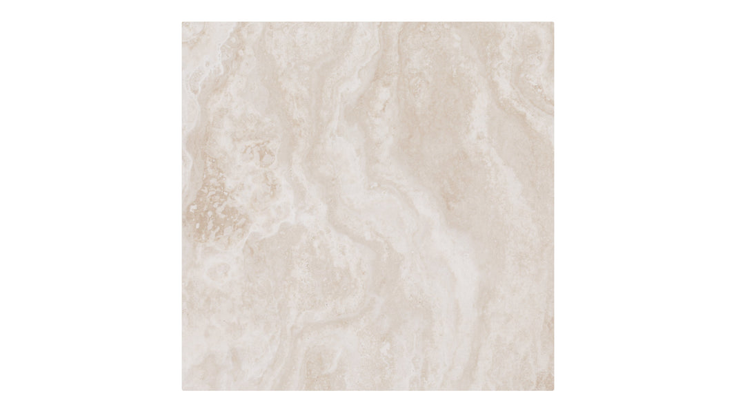 MassimoMassimo - Massimo Side Table, White Travertine