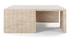 Marcello - Marcello - Marcello Coffee Table, Travertine - Image 3