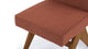 Jeanneret Upholstered Side Chair - Jeanneret Upholstered Side Chair - Pierre Jeanneret Upholstered Side Chair, Burnt Red Weave - Image 5