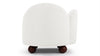 Palma - Palma - Palma Lounge Chair, Left Arm, Porcelain Boucle - Image 4