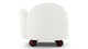 Palma - Palma - Palma Lounge Chair, Right Arm, Porcelain Boucle - Image 4