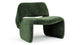 Ferra - Ferra - Ferra Lounge Chair, Royal Sage Velvet - Image 2