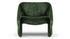 Ferra - Ferra - Ferra Lounge Chair, Royal Sage Velvet - Image 4