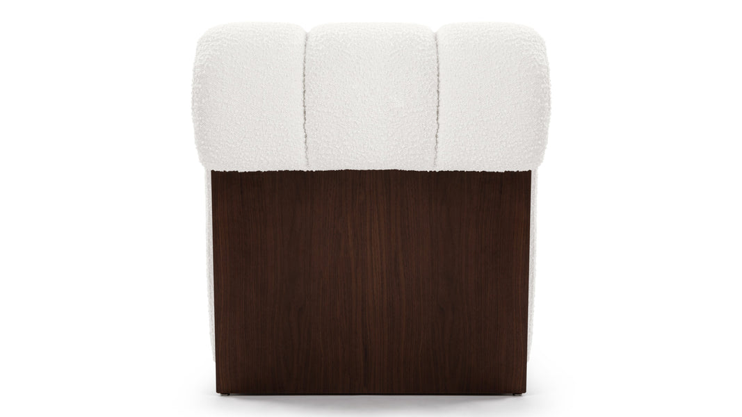 SiennaSienna - Sienna Lounge Chair, Porcelain Boucle