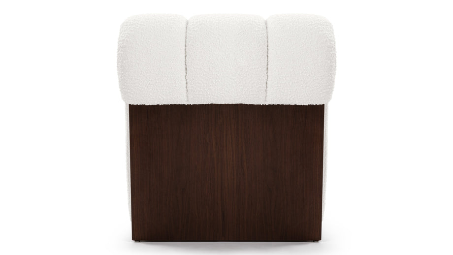 SiennaSienna - Sienna Lounge Chair, Porcelain Boucle