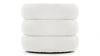 Noa - Noa - Noa Ottoman, Medium, Porcelain Boucle - Image 2