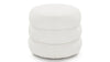 Noa - Noa - Noa Ottoman, Medium, Porcelain Boucle - Image 3