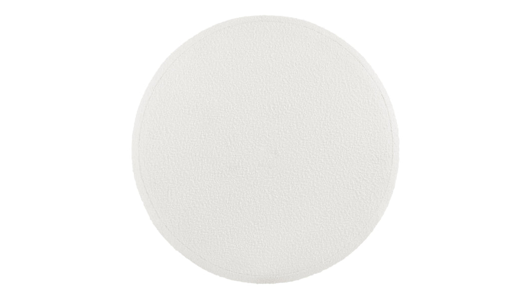 NoaNoa - Noa Ottoman, Large, Porcelain Boucle
