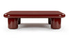 Sorrento - Sorrento - Sorrento Coffee Table, Burgundy Gloss - Image 1