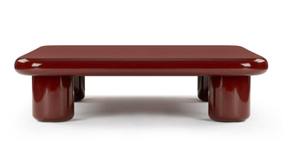 Sorrento - Sorrento - Sorrento Coffee Table, Burgundy Gloss - Image 1