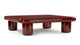 Sorrento - Sorrento - Sorrento Coffee Table, Burgundy Gloss - Image 2
