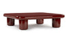 Sorrento - Sorrento - Sorrento Coffee Table, Burgundy Gloss - Image 2