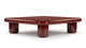Sorrento - Sorrento - Sorrento Coffee Table, Burgundy Gloss - Image 3