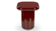 Sorrento - Sorrento - Sorrento Side Table, Burgundy Gloss - Image 3