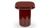 Sorrento - Sorrento - Sorrento Side Table, Burgundy Gloss - Image 3