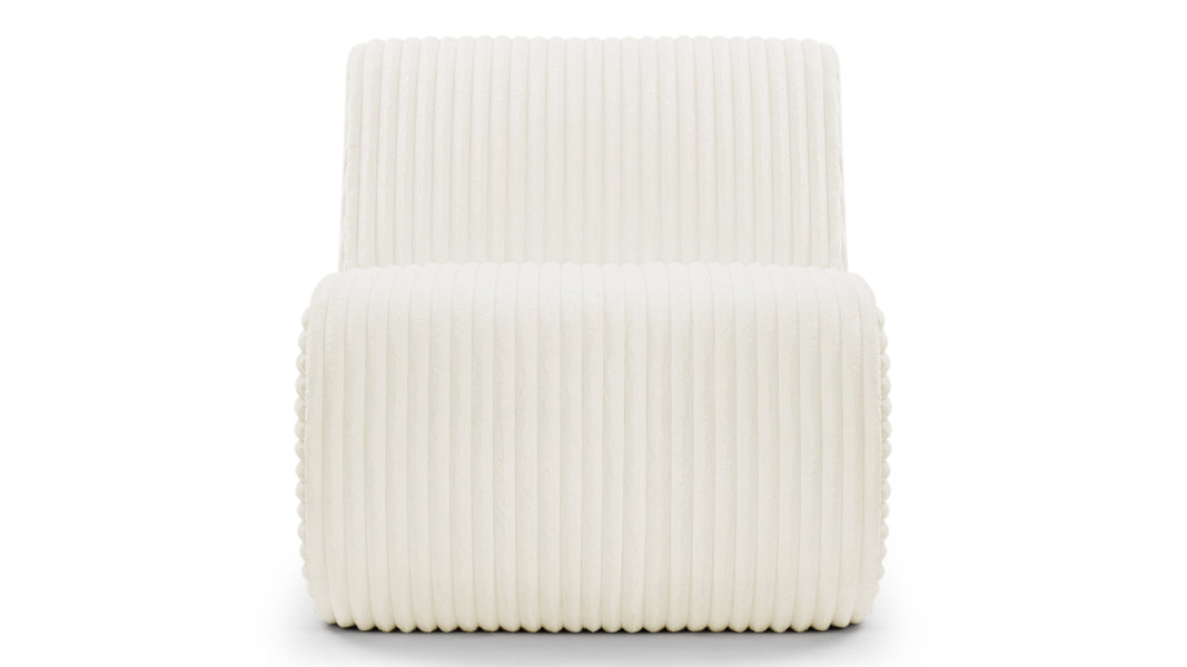 CeresCeres - Ceres Lounge Chair, White Vegan Fur