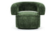 Rae - Rae - Rae Lounge Chair, Royal Sage Velvet - Image 2
