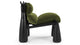 Muto - Muto - Muto Lounge Chair, Deep Moss Velvet - Image 3