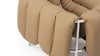 Puffy - Puffy - Puffy Lounge Chair, Tuscan Tan Vegan Leather - Image 6