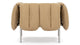 Puffy - Puffy - Puffy Lounge Chair, Tuscan Tan Vegan Leather - Image 3