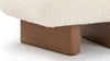 Jia - Jia - Jia Ottoman, White Vegan Sheepskin - Image 5