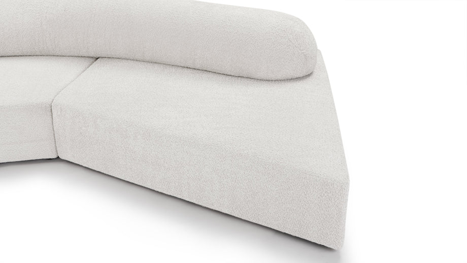 On the RocksOn the Rocks - On The Rocks Sofa, Small, Luxe Light Gray Weave