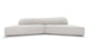 On the Rocks - On the Rocks - On The Rocks Sofa, Small, Luxe Light Gray Weave - Image 1