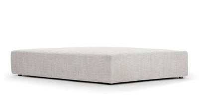 On the Rocks - On the Rocks - On The Rocks Module, Seat Section 2, Luxe Light Gray Weave - Image 1