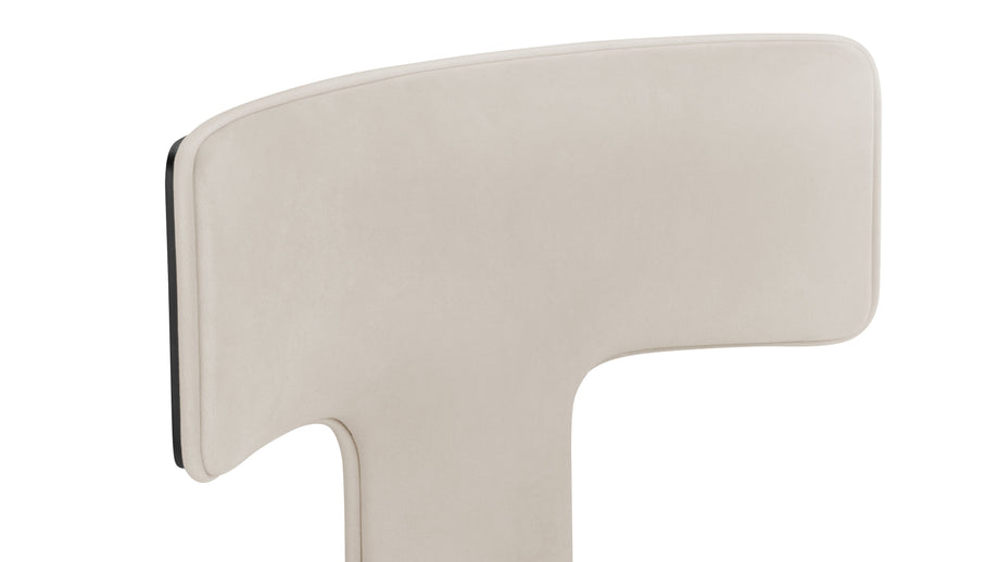 AikoAiko - Aiko Dining Chair, French Gray Velvet