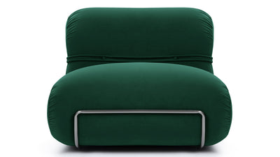 Bao - Bao - Bao Lounge Chair, Emerald Velvet - Image 1