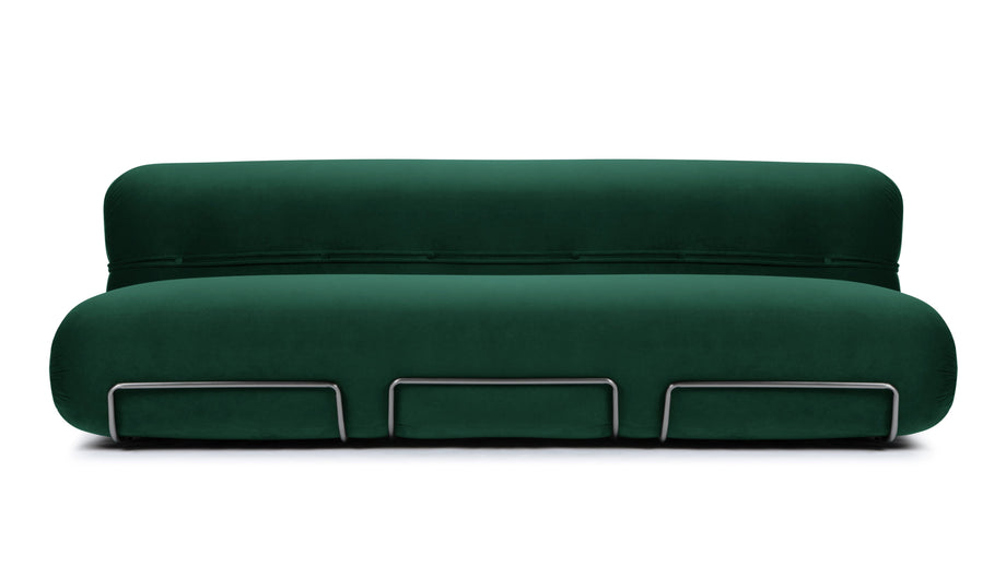 BaoBao - Bao Three Seater Sofa, Emerald Velvet