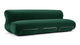 Bao - Bao - Bao Three Seater Sofa, Emerald Velvet - Image 2