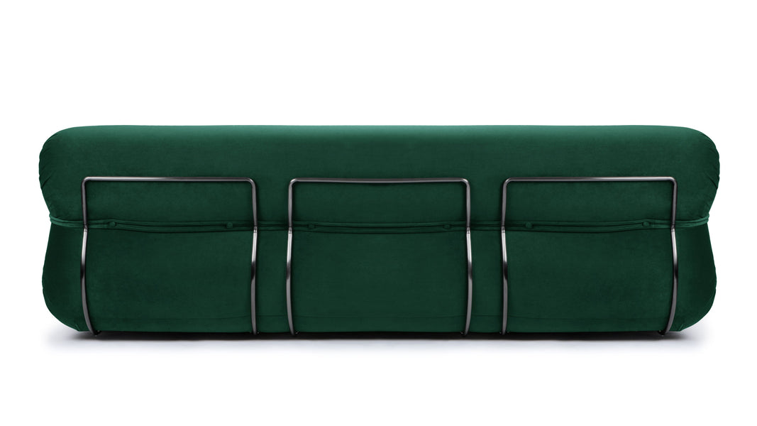 BaoBao - Bao Three Seater Sofa, Emerald Velvet
