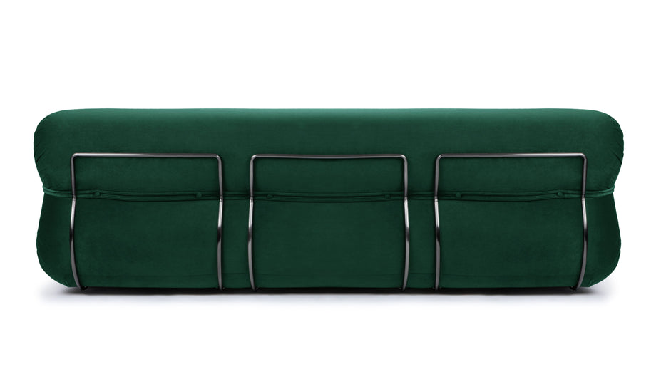 BaoBao - Bao Three Seater Sofa, Emerald Velvet