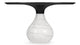 Aqua - Aqua - Aqua Dining Table, Carrara Marble, 135cm - Image 2